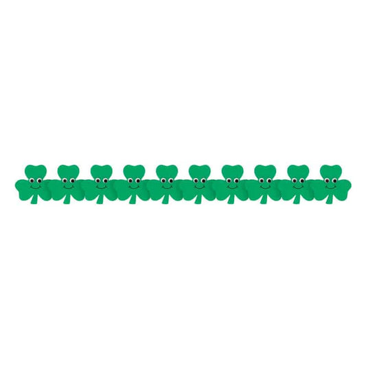 HAPPY SHAMROCKS CLASSROOM BORDER