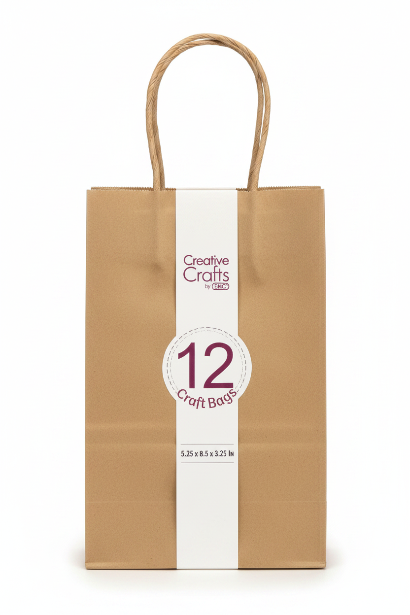 CRAFT BAG SMALL 5.24x3.27x8.5IN NATURAL
