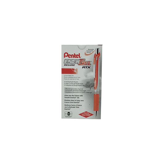 ENERGEL-X GEL PEN RT RED MED .7