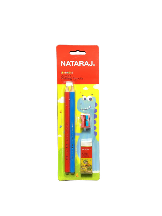 LAPIZ #2 JUMBO 2PC KIT NATARAJ