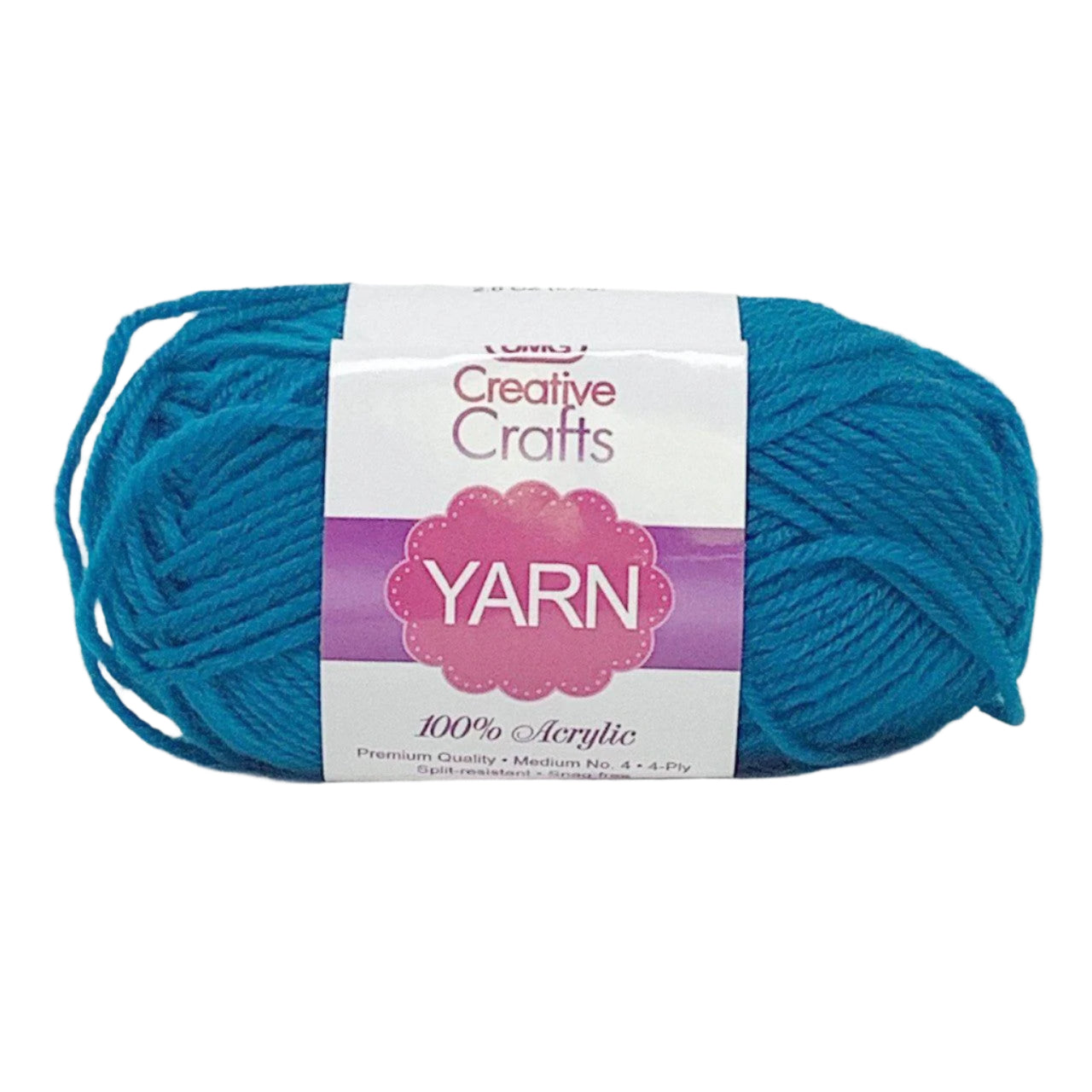 YARN ACRYLIC DARK TEAL 2OZ