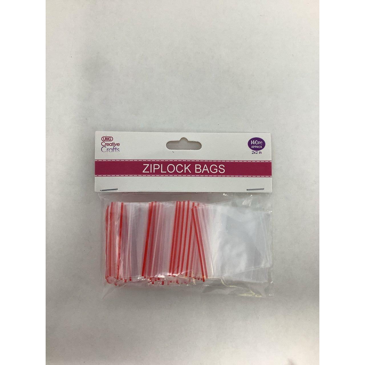 ZIP LOCK POLYBAGS 2" X 2" 140PCS/PK