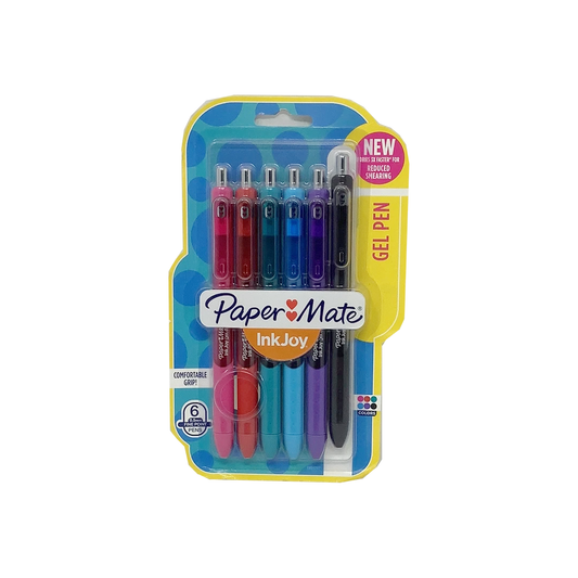 INK JOY GEL RETRACTABLE .5M F-ASST STUDENT 5CD