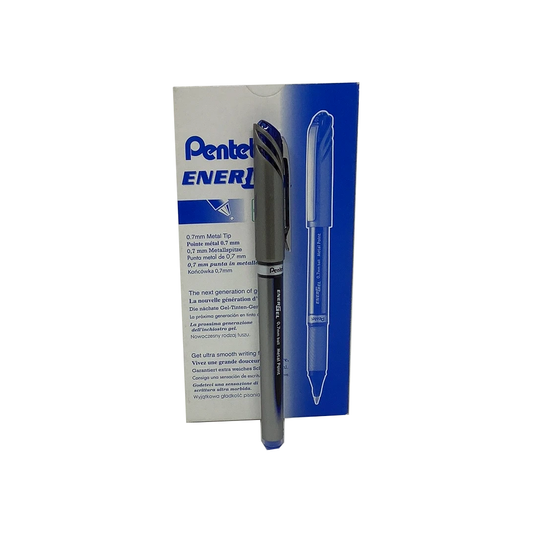 ENERGEL GEL INK BLUE .7 MM CJ.12