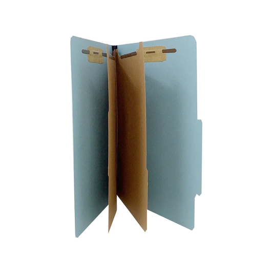 2 Partition Folder Letter Blue