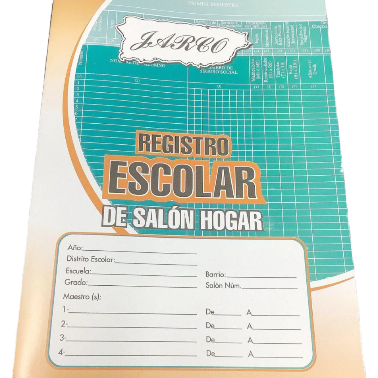 REGISTRO ESCOLAR JARCO
