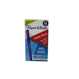 WRITE BROS BALLPOINT 12CT BLUE
