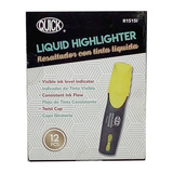 HIGHLITER YELLOW FLAT BODY LIQUID