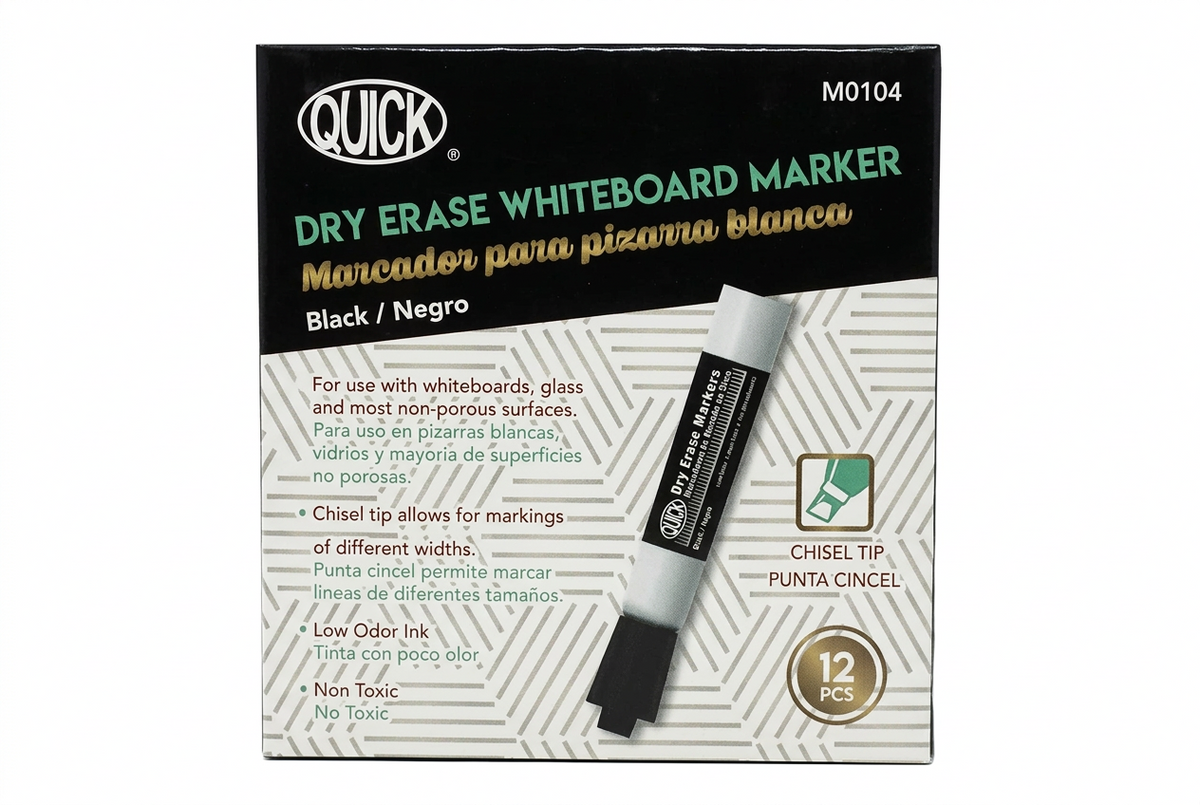 Whiteboard Marker Black 12 pc - JA Riollano