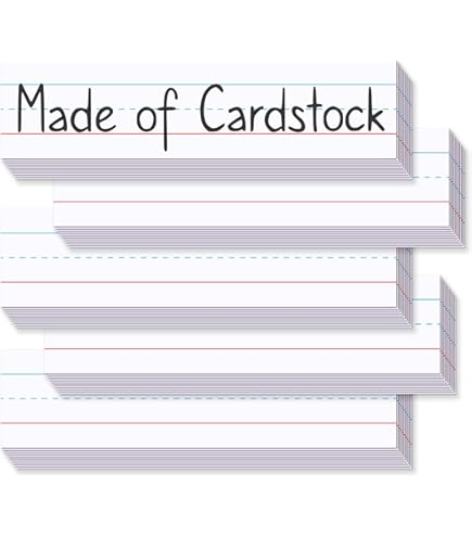 Dry Erase Sentence Strips | 30 Reusable Strips