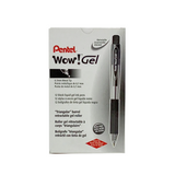 WOW GEL PEN RT MED BLACK (CJ.12)