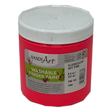 FINGER PAINT FLUORESCENT PINK
