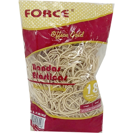 RUBBER BAND #18 1 LB