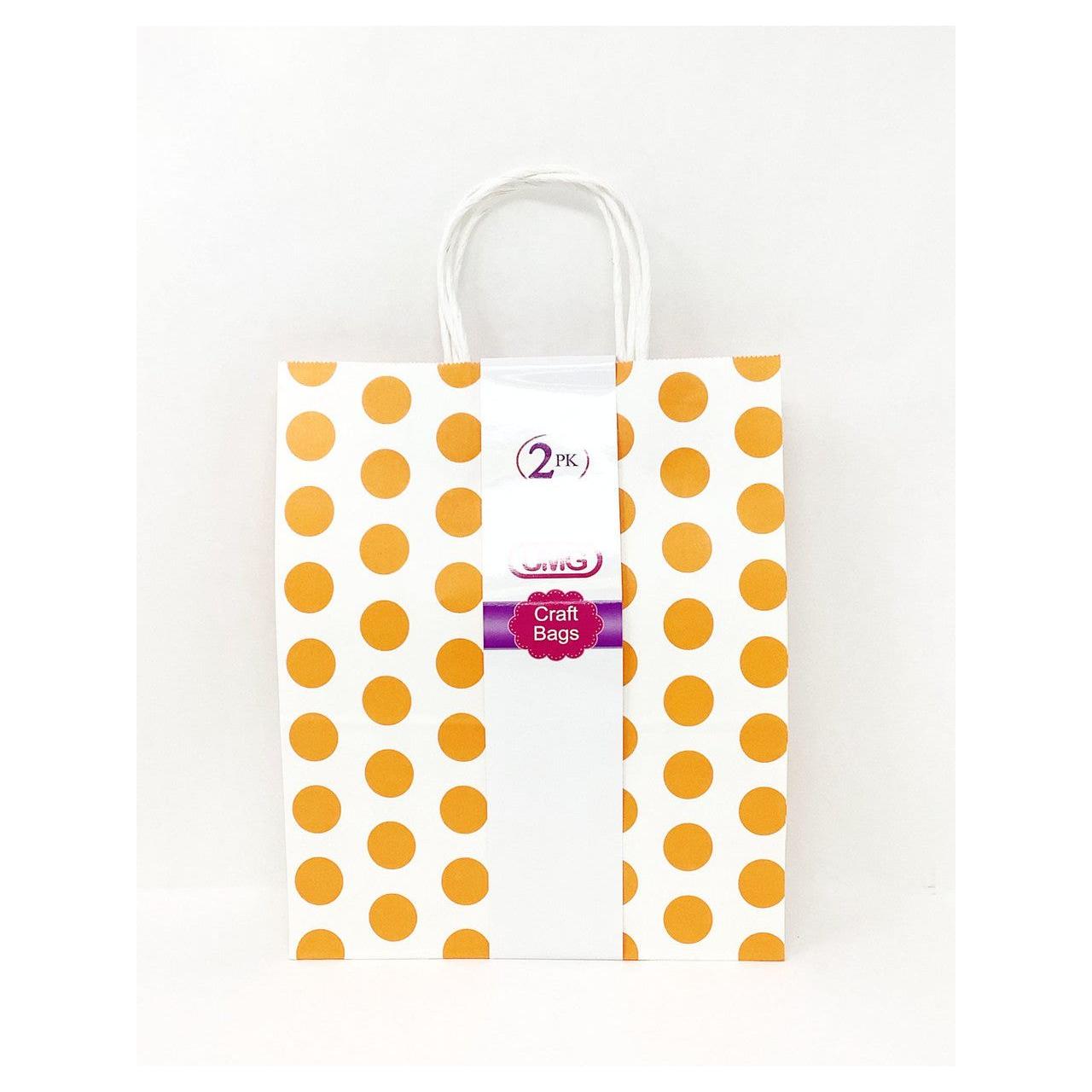 CRAFT BAG POLKADOT MEDIUM ORANGE