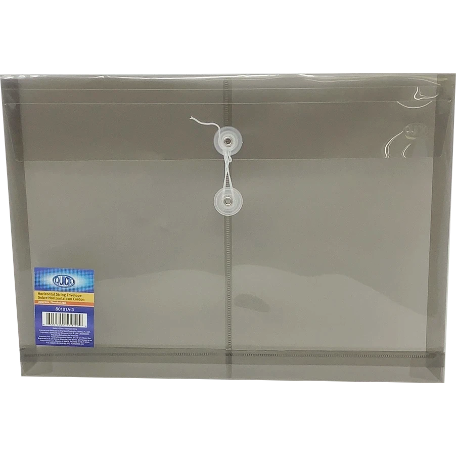 SOBRE PLASTICO LEGAL ASSORT TRANSPARENT SMOKE