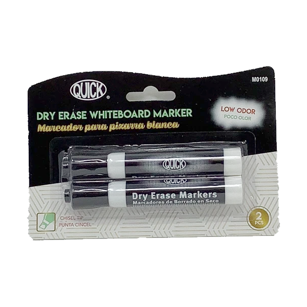 WHITE BOARD MARKER SET 2 BLACK