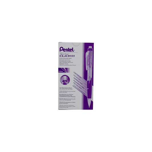 LAPIZ MECANICO TWIST-ERASE CLICK VIOLET .9