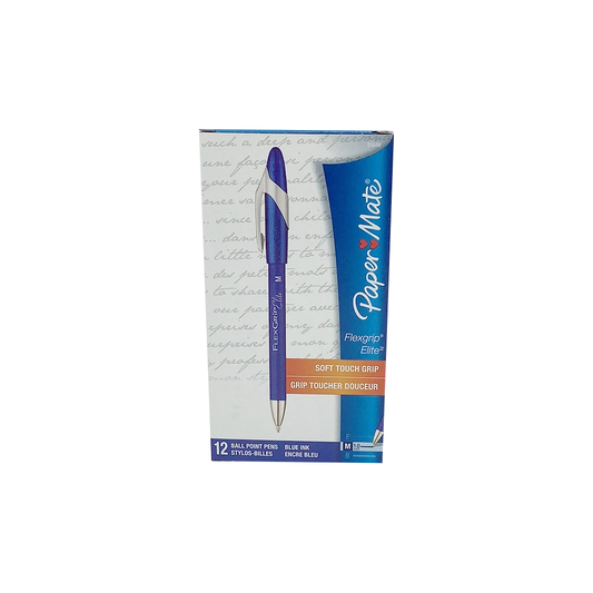 FLEXGRIP ELITE BALL PEN MED BLUE (CJ.12)