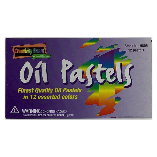 OIL PASTEL 12 ASSORTED COLORS