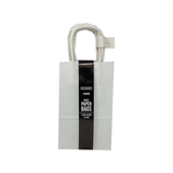 GIFT BAG PAPER WHITE WITH HANDLE SMALL