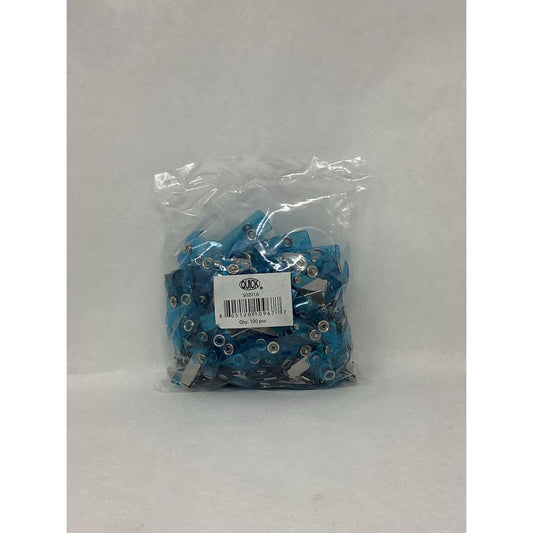 ID CLIPS W/STRAP BLUE