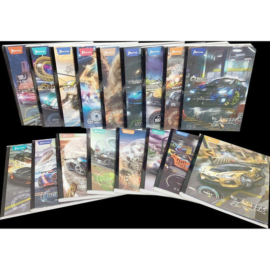 LIBRETA STREET RACER GDE 200 PG