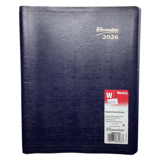 WEEKLY PLANNER LARGE BLUE