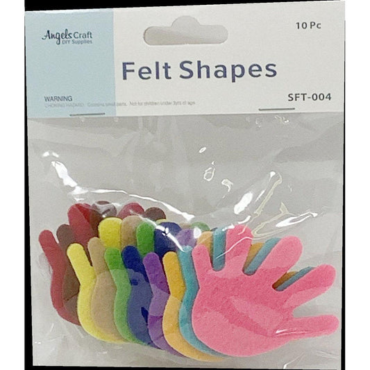 FELTIE FELT HAND SHAPE 7PCS