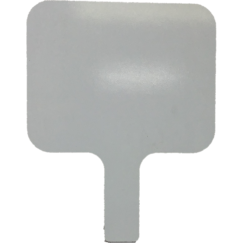 RECTANGULAR DRY ERASE ANSWER PADDLE 8" X 9.75"
