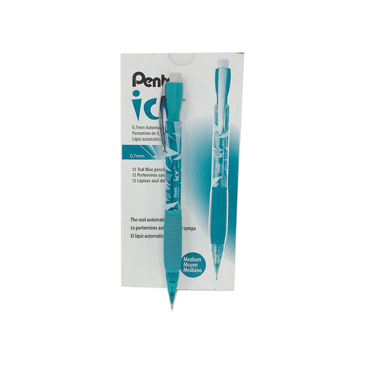 LAPIZ MECHANICO ICY .7 TEAL BLUE CJ.12