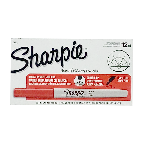 SHARPIE RED X-FINE CJ.12
