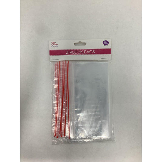 ZIP LOCK POLYBAGS 6"X8" 15PCS/PK