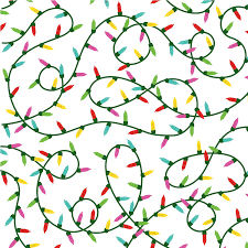 CHRISTMAS LIGHTS PAPER 12X12