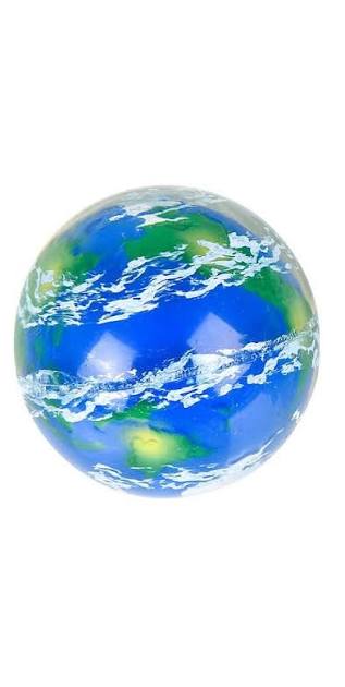 Marbled Earth Bounce Ball