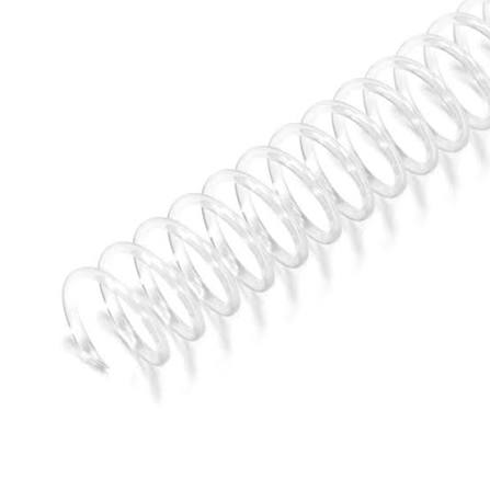 PLASTIC COIL BINDING CLEAR 1/4"