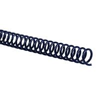 PLASTIC COIL BINDING NAVY 1/4" (6MM) 100 PC