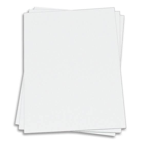 Card Stock 8-1/2" X 11" White PQT.40 – imagen 2 - JA Riollano