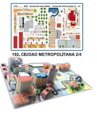 MODELO MAQUETAS CIUDAD METROPOLITANA 2/4