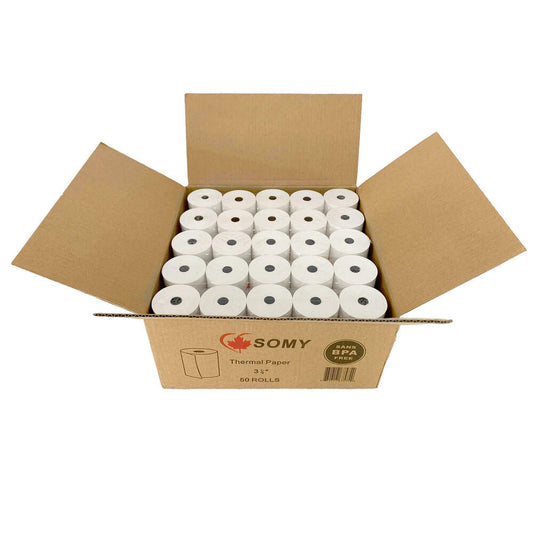 Box of 2-1/4" X 85' Thermal Receipt Roll (50 each)