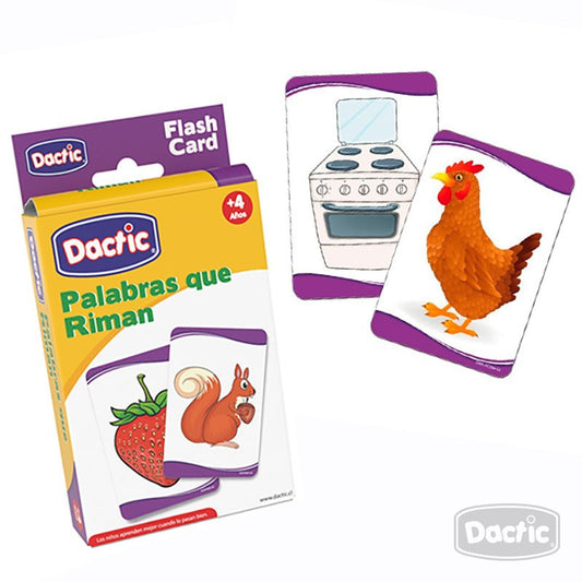 FLASH CARD PALABRAS QUE RIMAN