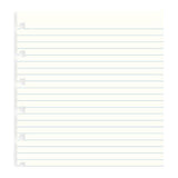 A5 FILOFAX REFILL RULED SHEET