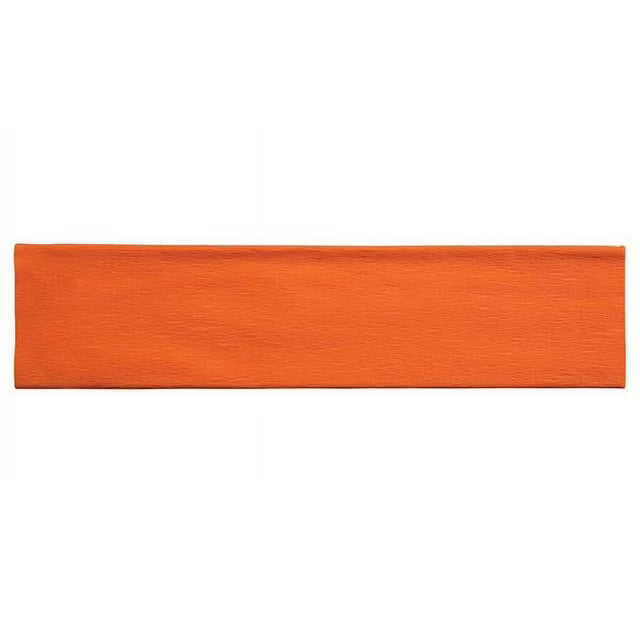 CREPE PAPER ORANGE 20" X 7.5"