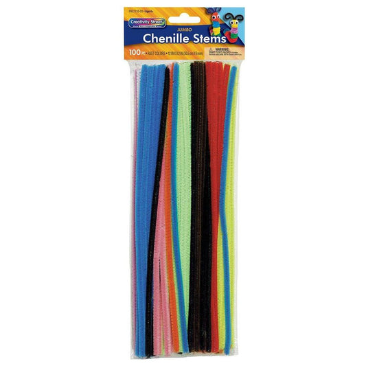 CREATIVITY STREET JUMBO STEMS CHENILLE ASSORTED