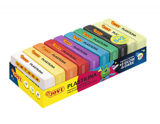 PLASTILINA 10 ASST GLUTEN FREE