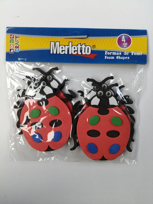 Formas Foamy Insectos 4PCS