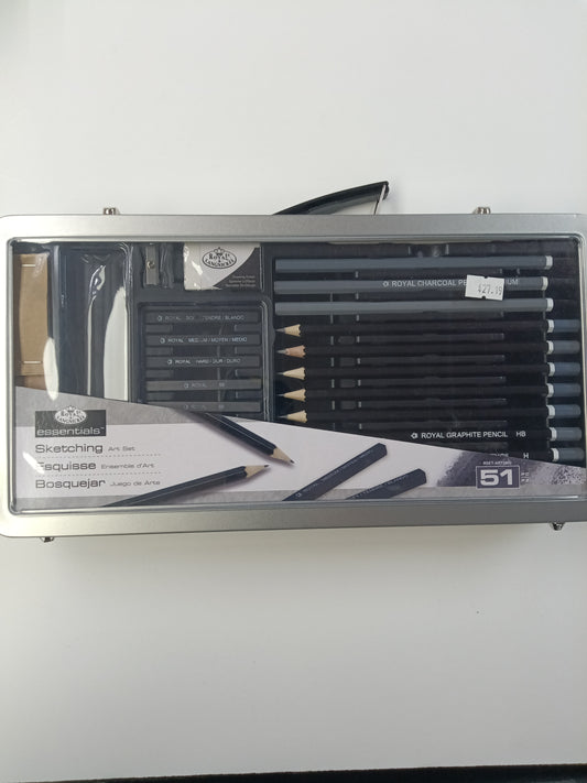 SKETCHING LARGE WINDOW TIN SET