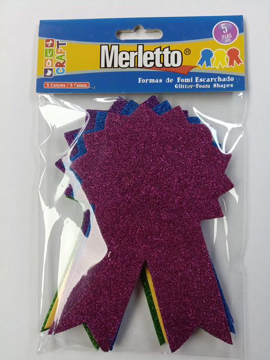 FORMAS FOAMY CINTA PREMIOS 5 PCS