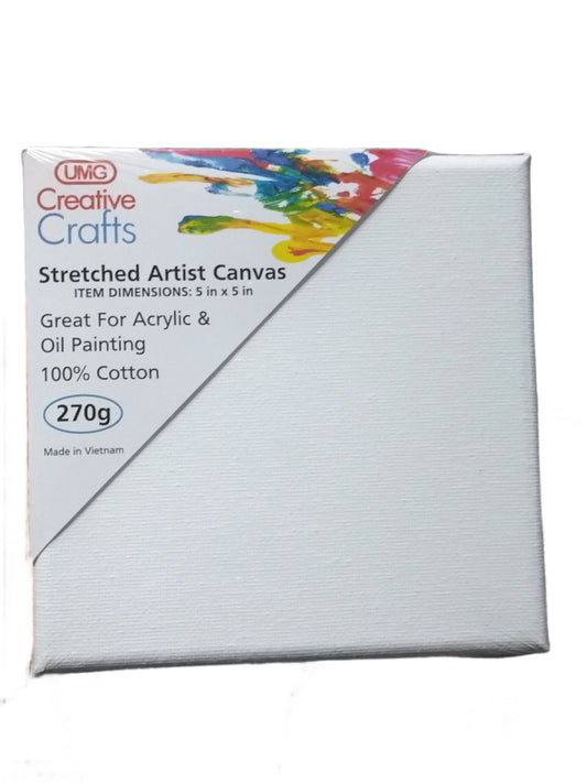 CANVAS STRETCH 5X5IN