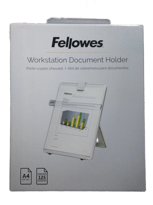 COPYHOLDER LETTER SIZED NON-MAGNETIC PLATINUM