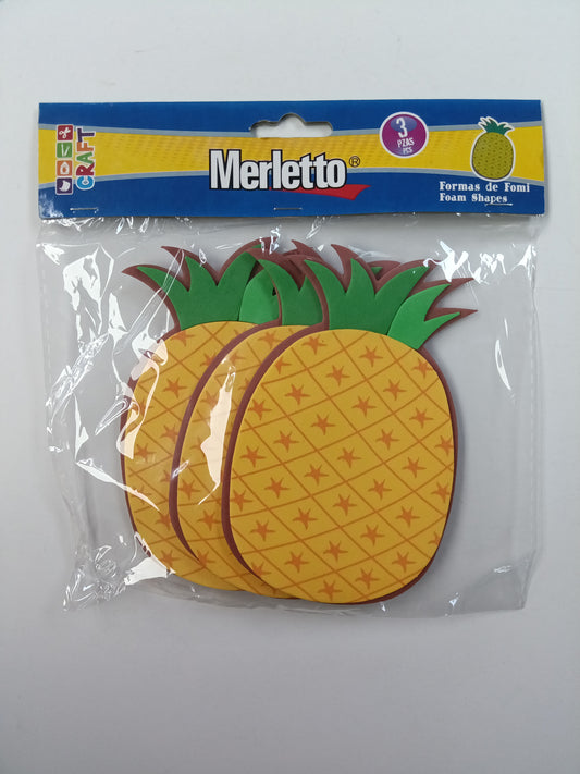 Formas Foamie Piña 4PCS